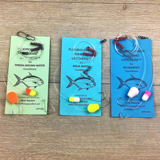 Fluorocarbon Pompano Catchers – Pompano Rich