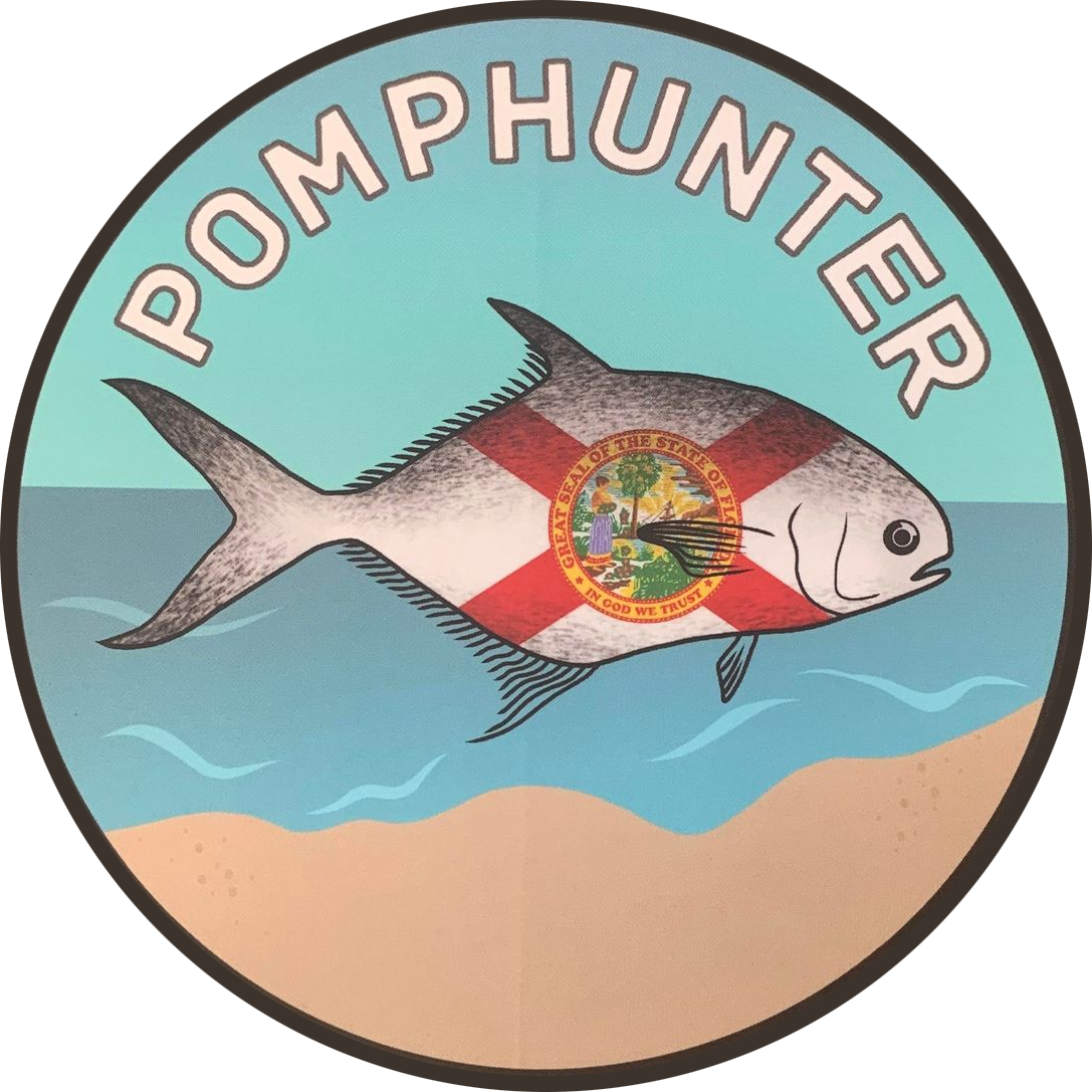 Pomphunter decal (Free) Pompano Rich