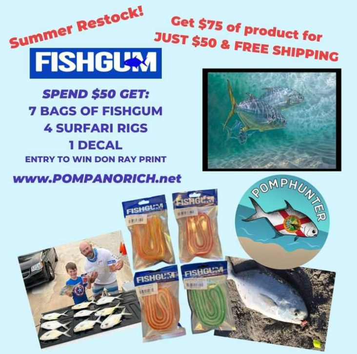 Fish Gum Pompano Rich